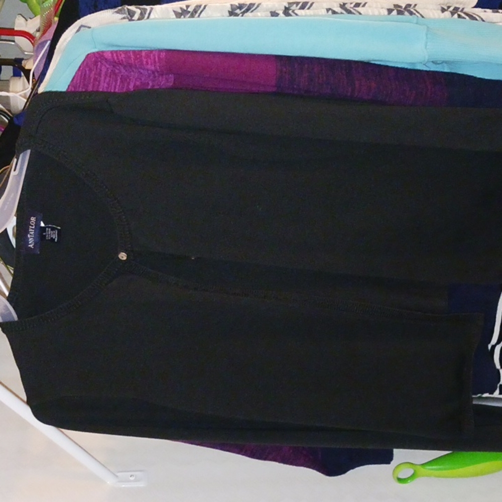 A bundle of tops and cardigans